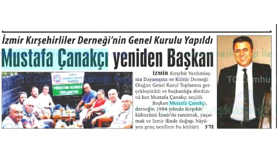 Mustafa Çanakçı Yeniden Başkan